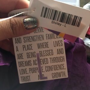 Lularoe Shirley Size Large New